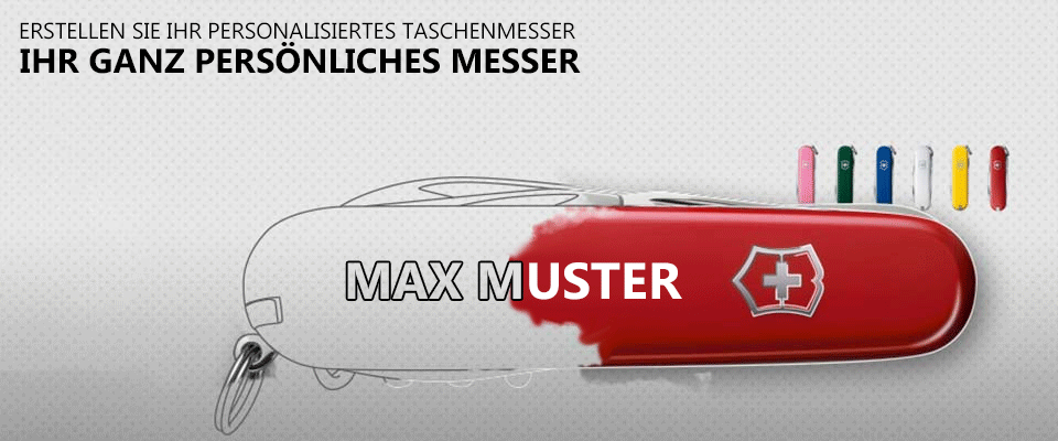 Taschenmesser mit Gravur