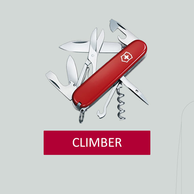 Victorinox-CLIMBER-Taschenmesser-Gravur