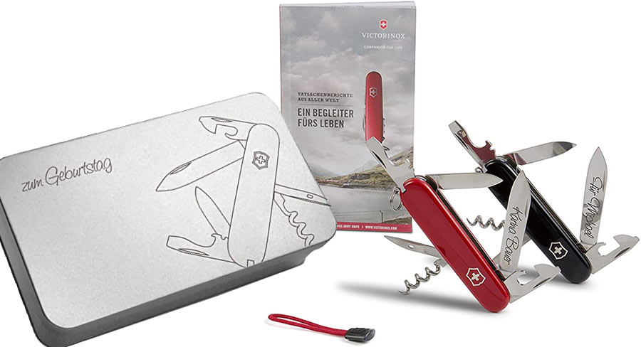 Taschenmesser-mit Gravur - Spartan